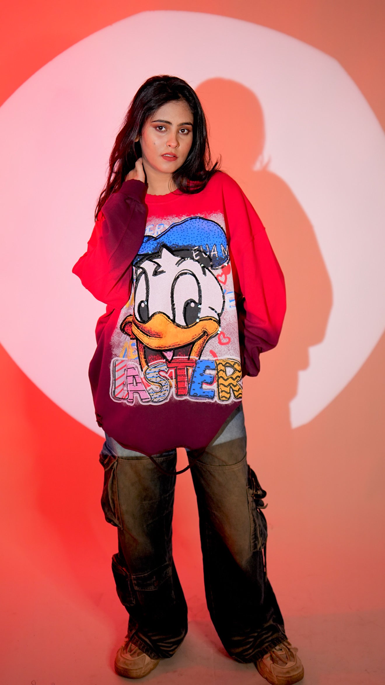 Oversized sweatshirt