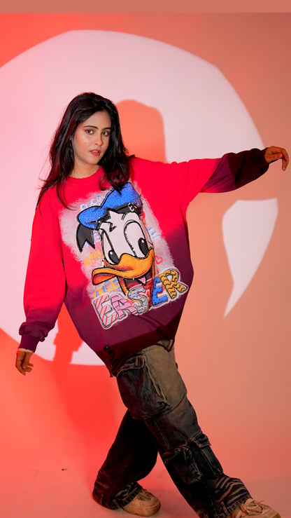 Oversized sweatshirt