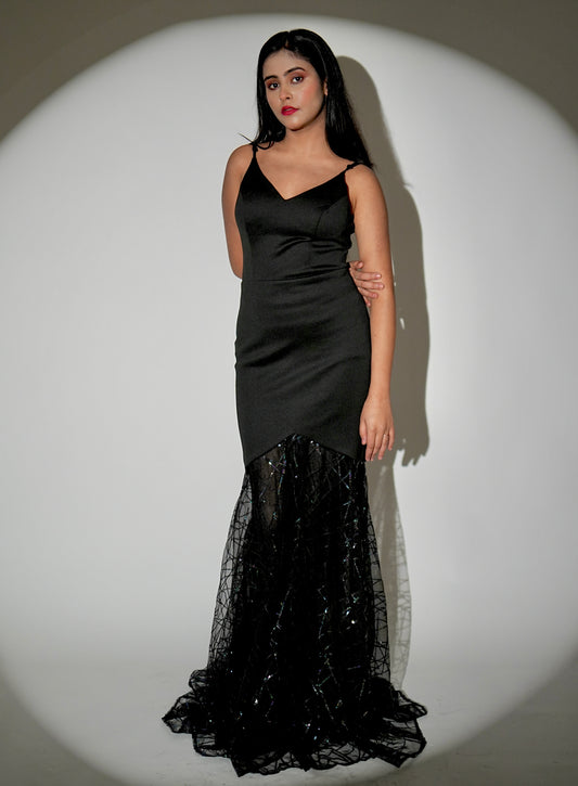 Sultry Black Gown